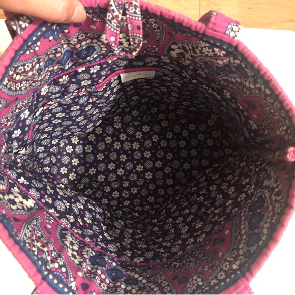 Vera Bradley Tote in Boysenberry - Picture 8 of 8